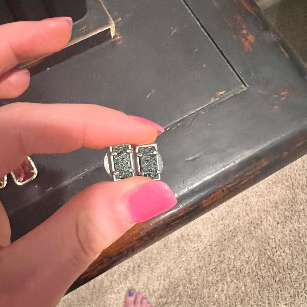 Kendra Scott drusy earrings